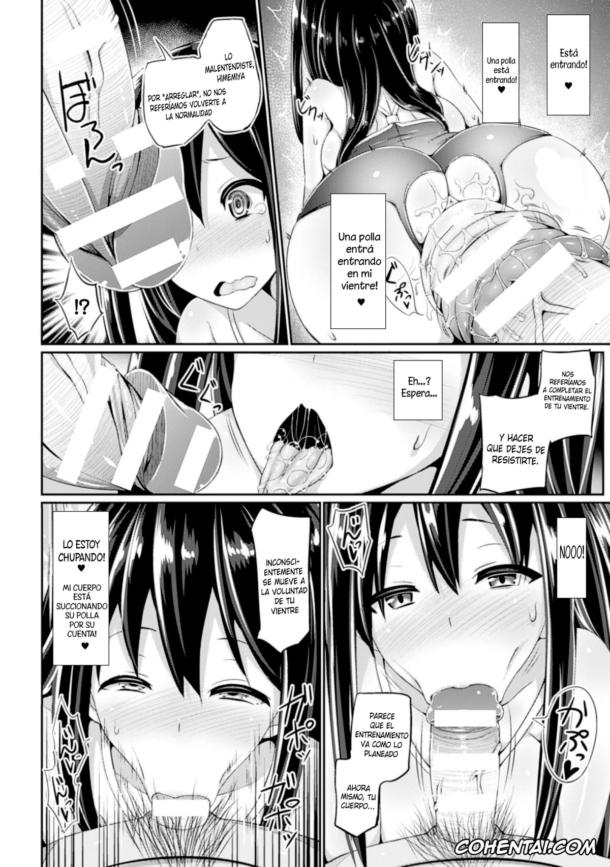 Revistas xxx, 2D Comic Magazine xxx, Sousa-Gata Shikyuu Onahole Misaki (2D Comic Magazine – Shikyuudatsu Heroine ni Nakadashi Houdai! Vol. 2), pagina 16