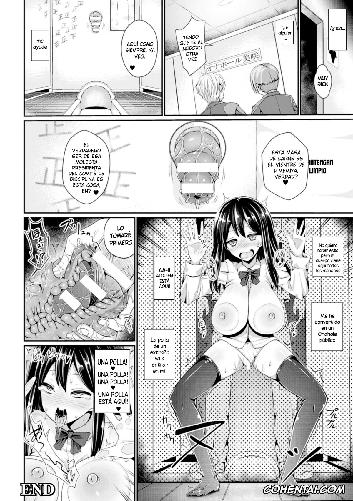 Revistas hentai, 2D Comic Magazine hentai, Sousa-Gata Shikyuu Onahole Misaki (2D Comic Magazine – Shikyuudatsu Heroine ni Nakadashi Houdai! Vol. 2), pagina 24