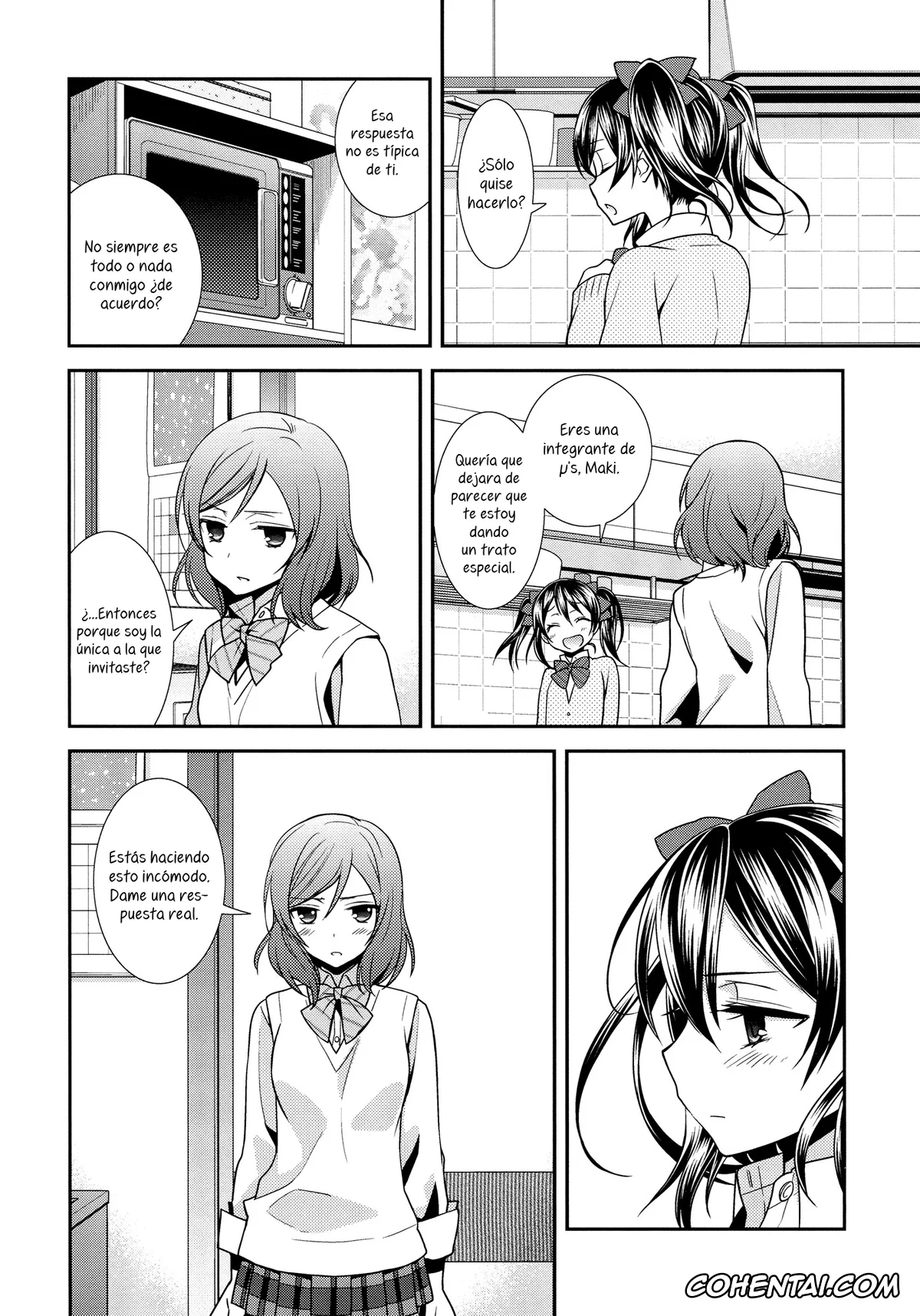 Love Live! xxx, Maki Nishikino xxx, Nico Yazawa xxx, Sakashima no Taiyou ni Sasageru Ai no Uta | Offering A Poem of Love to the Upside Down Sun (Love Live!), pagina 7