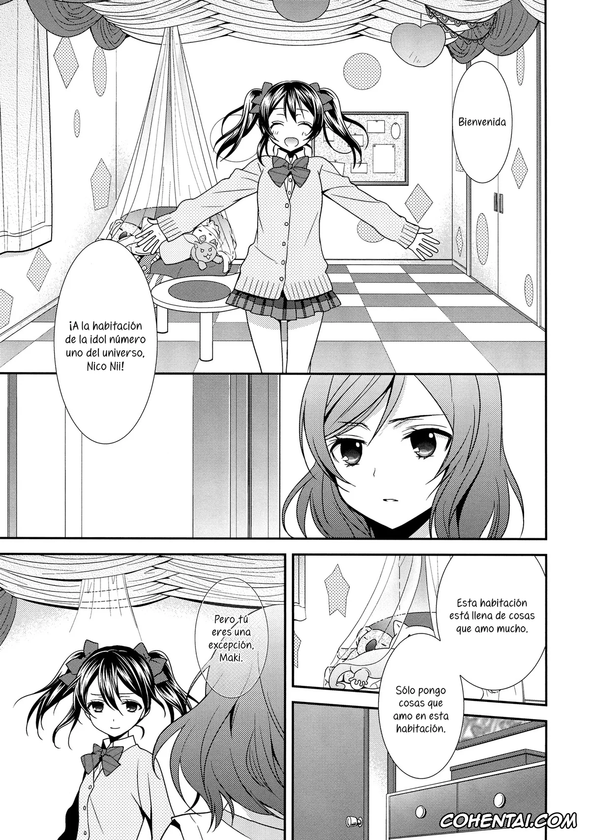 Love Live! hentai, Maki Nishikino hentai, Nico Yazawa hentai, Sakashima no Taiyou ni Sasageru Ai no Uta | Offering A Poem of Love to the Upside Down Sun (Love Live!), pagina 12