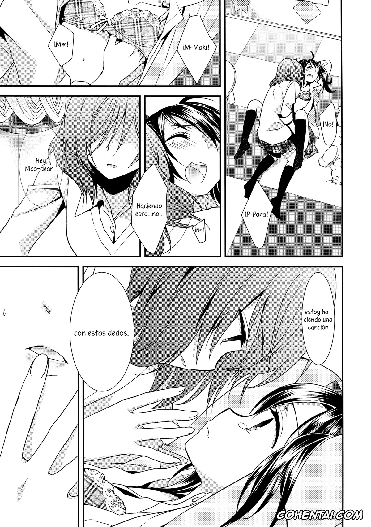 Love Live! hentai, Maki Nishikino hentai, Nico Yazawa hentai, Sakashima no Taiyou ni Sasageru Ai no Uta | Offering A Poem of Love to the Upside Down Sun (Love Live!), pagina 24