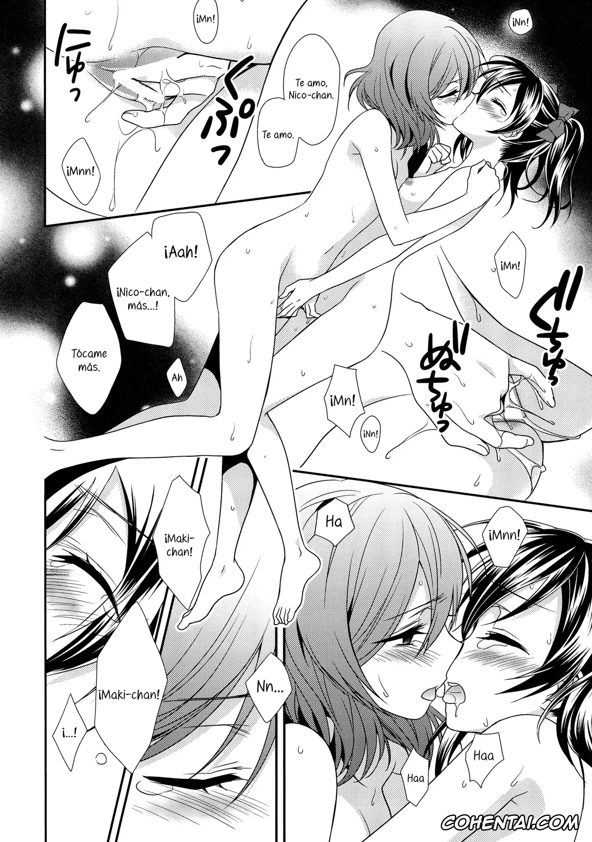 Love Live! xxx, Maki Nishikino xxx, Nico Yazawa xxx, Sakashima no Taiyou ni Sasageru Ai no Uta | Offering A Poem of Love to the Upside Down Sun (Love Live!), pagina 37