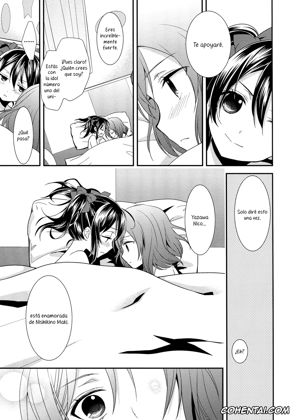 Love Live! porno, Maki Nishikino porno, Nico Yazawa porno, Sakashima no Taiyou ni Sasageru Ai no Uta | Offering A Poem of Love to the Upside Down Sun (Love Live!), pagina 44