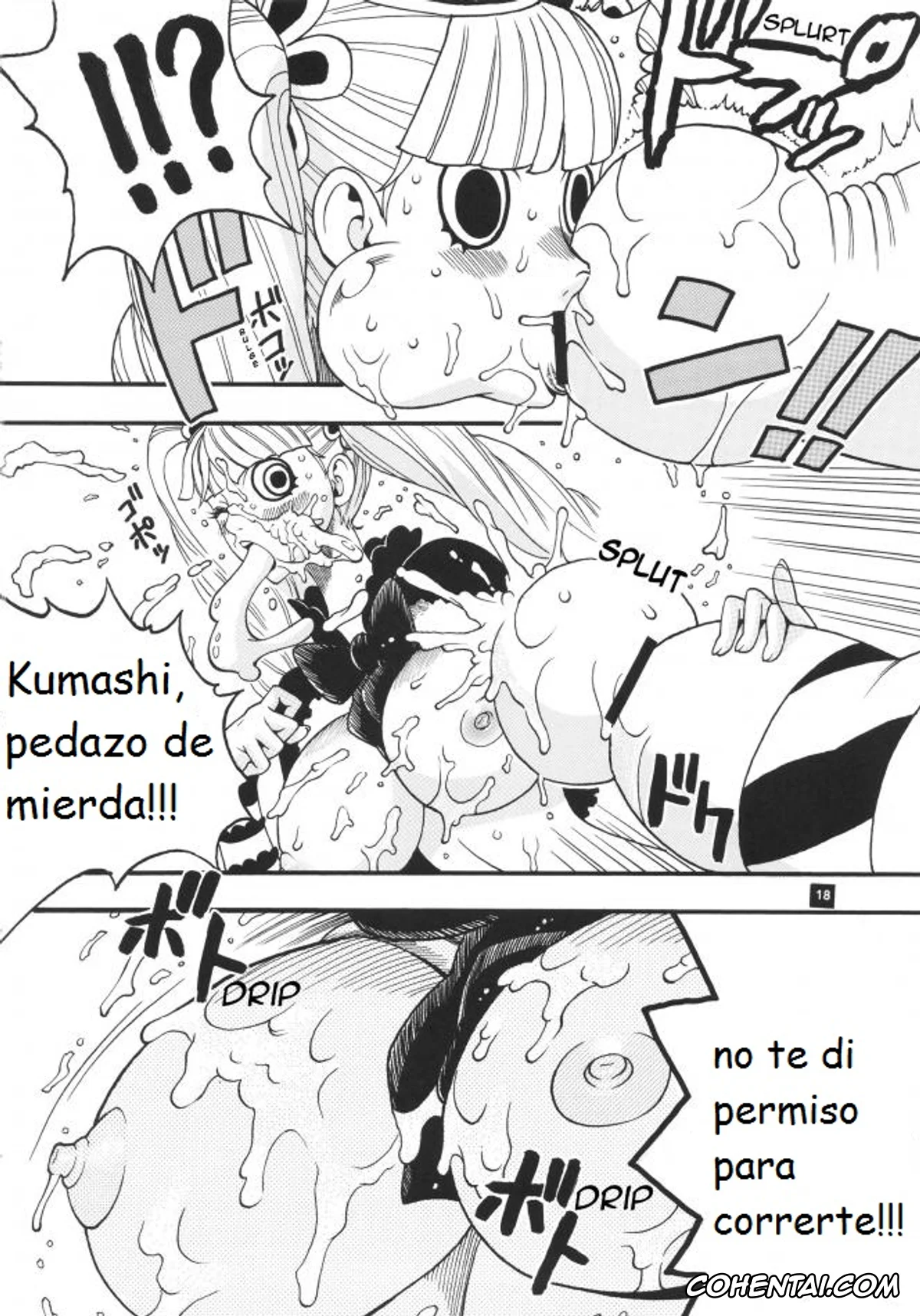 One Piece porno, Kumashi porno, Perona porno, Perona VS Kumashi (GHOST PRINCESS) (One Piece), pagina 5