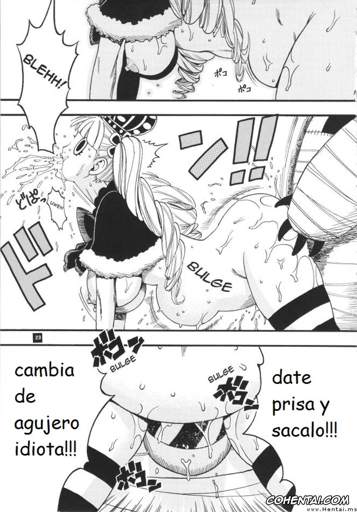 One Piece xxx, Kumashi xxx, Perona xxx, Perona VS Kumashi (GHOST PRINCESS) (One Piece), pagina 10