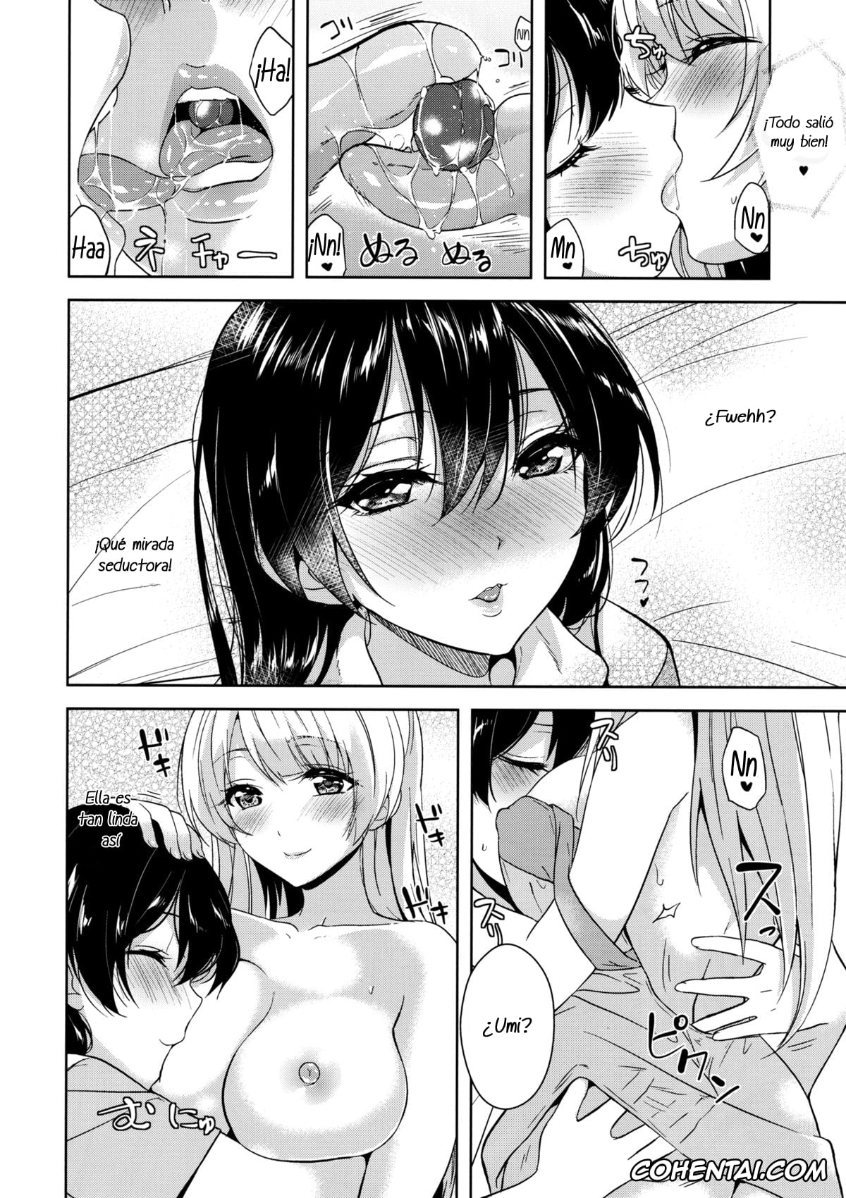 Love Live! porno, Kotori Minami porno, Umi Sonoda porno, Cherrypie Sensation (Love Live!), pagina 17