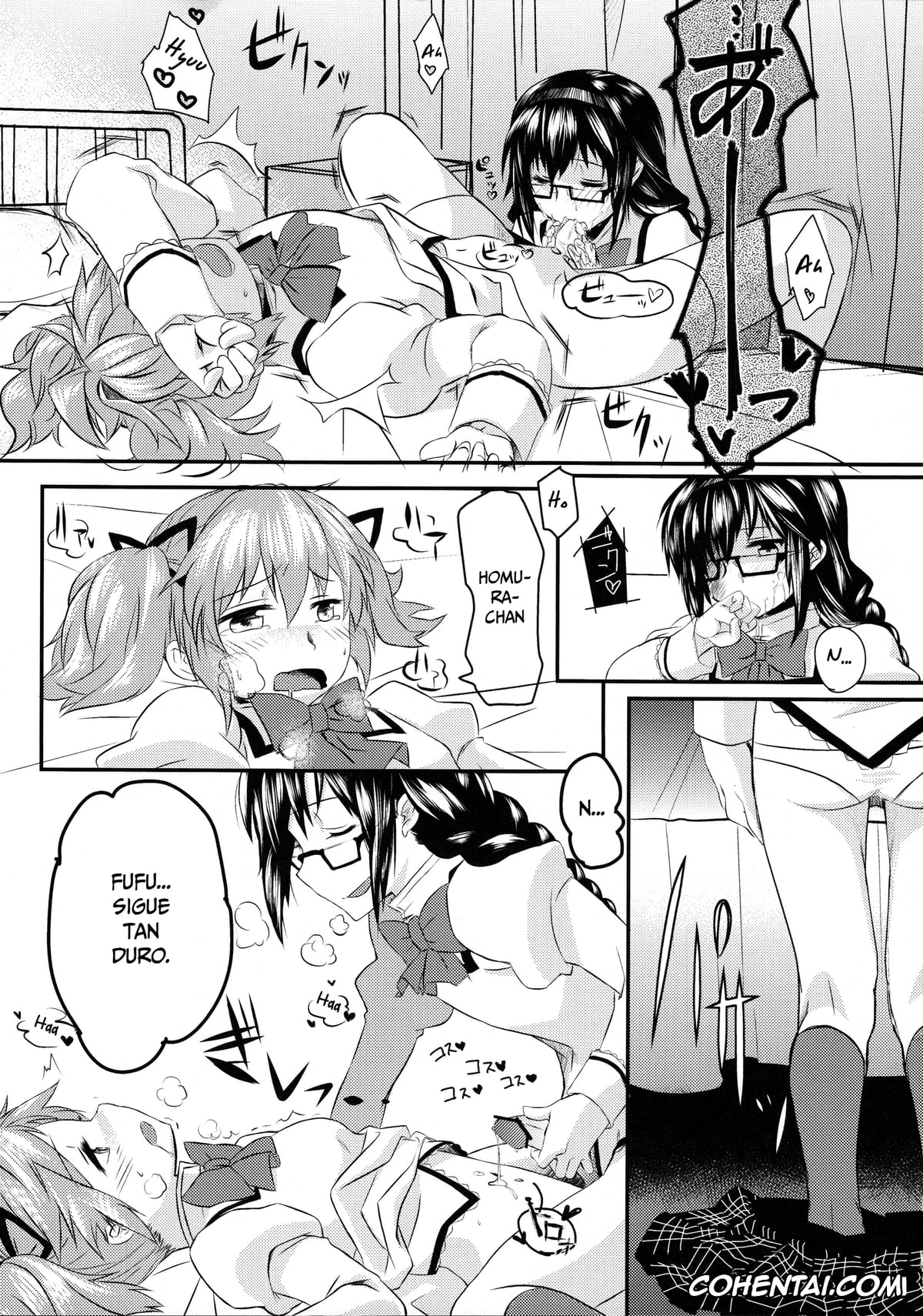 Puella Magi Madoka Magica hentai, Homura Akemi hentai, Madoka Kaname hentai, MadoHomu Kinoko Shuukakusai (Puella Magi Madoka Magica), pagina 6
