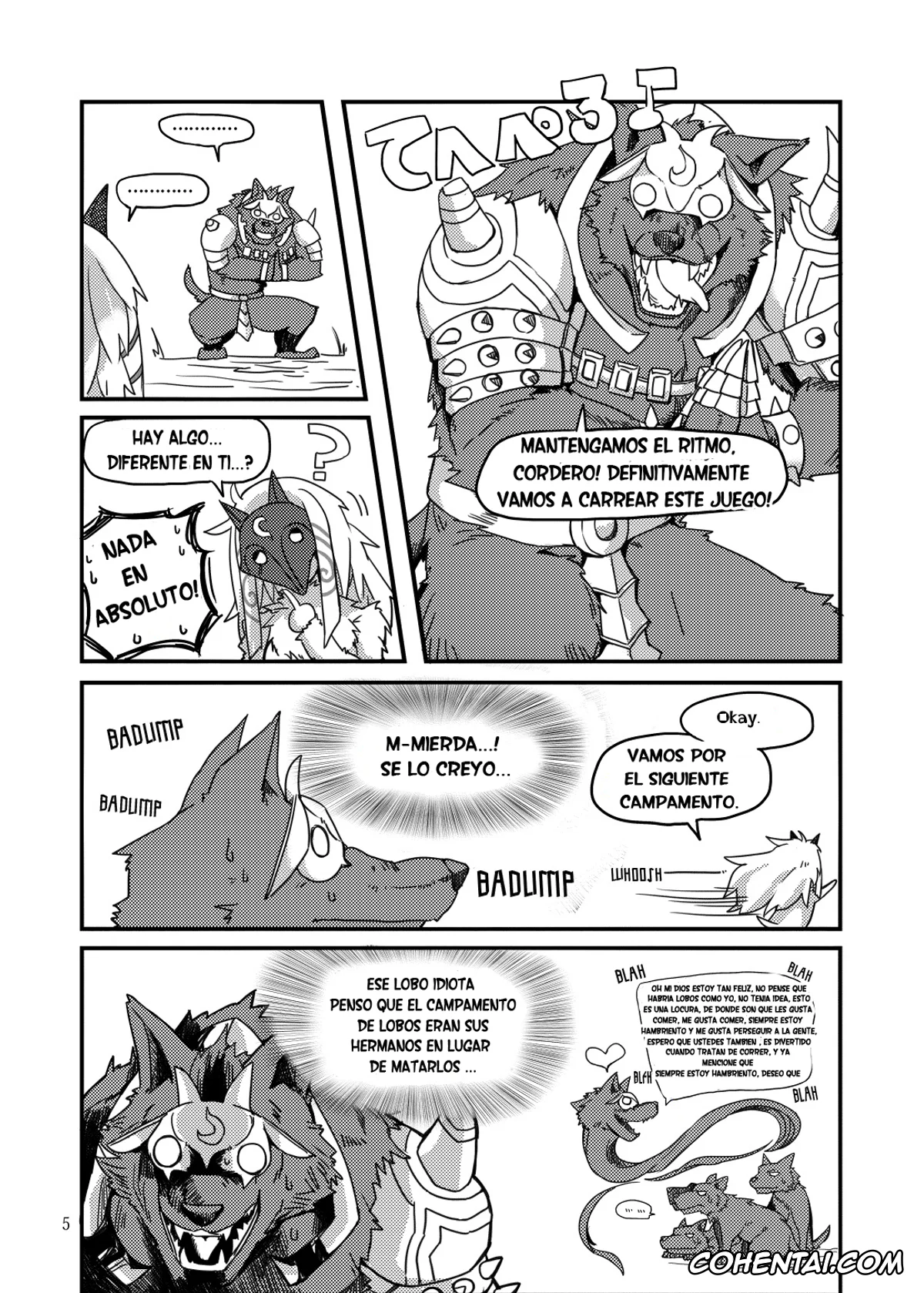 League of Legends hentai, Kindred hentai, Warwick hentai, How does hunger feel? (League of Legends), pagina 3