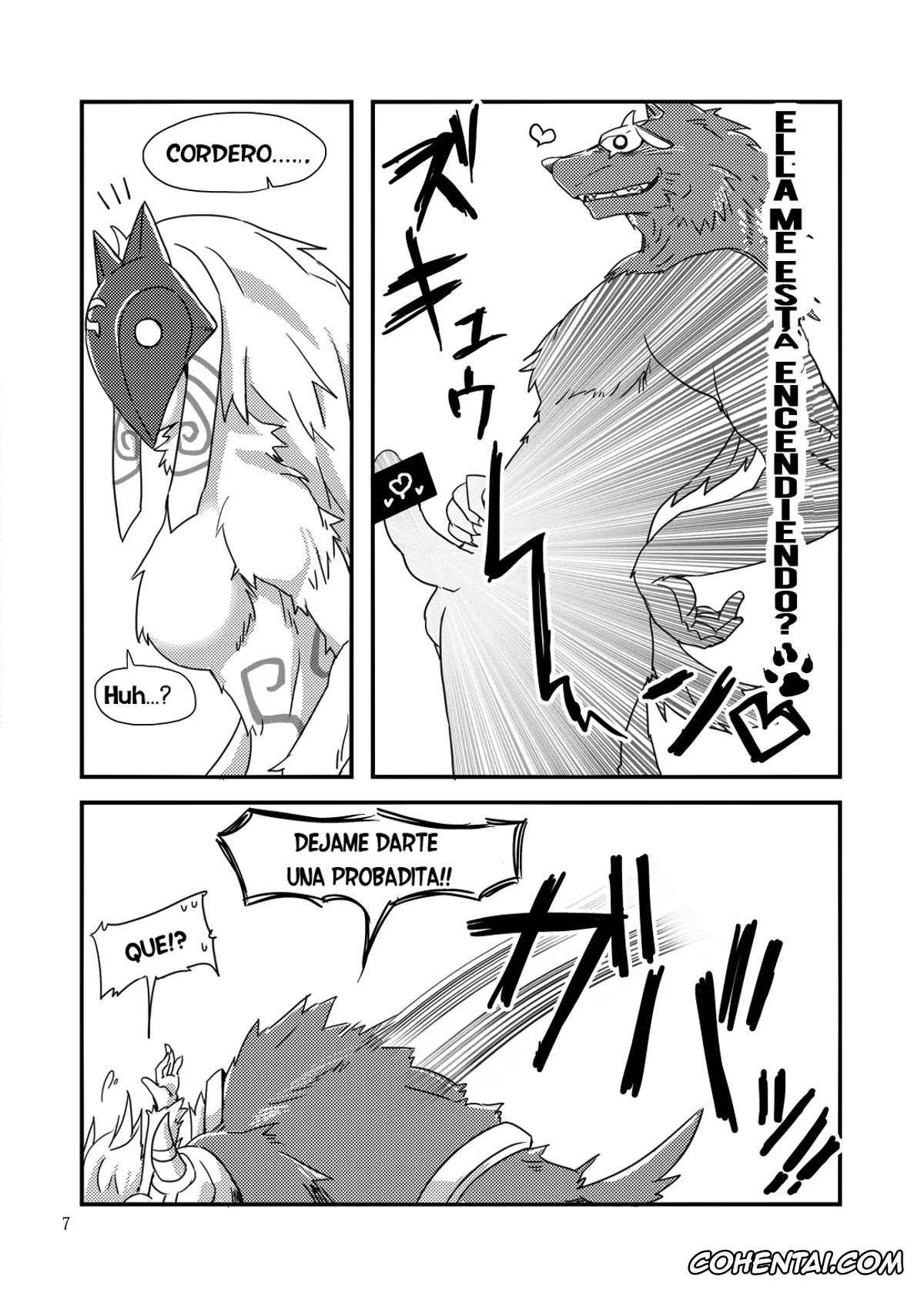 League of Legends porno, Kindred porno, Warwick porno, How does hunger feel? (League of Legends), pagina 5