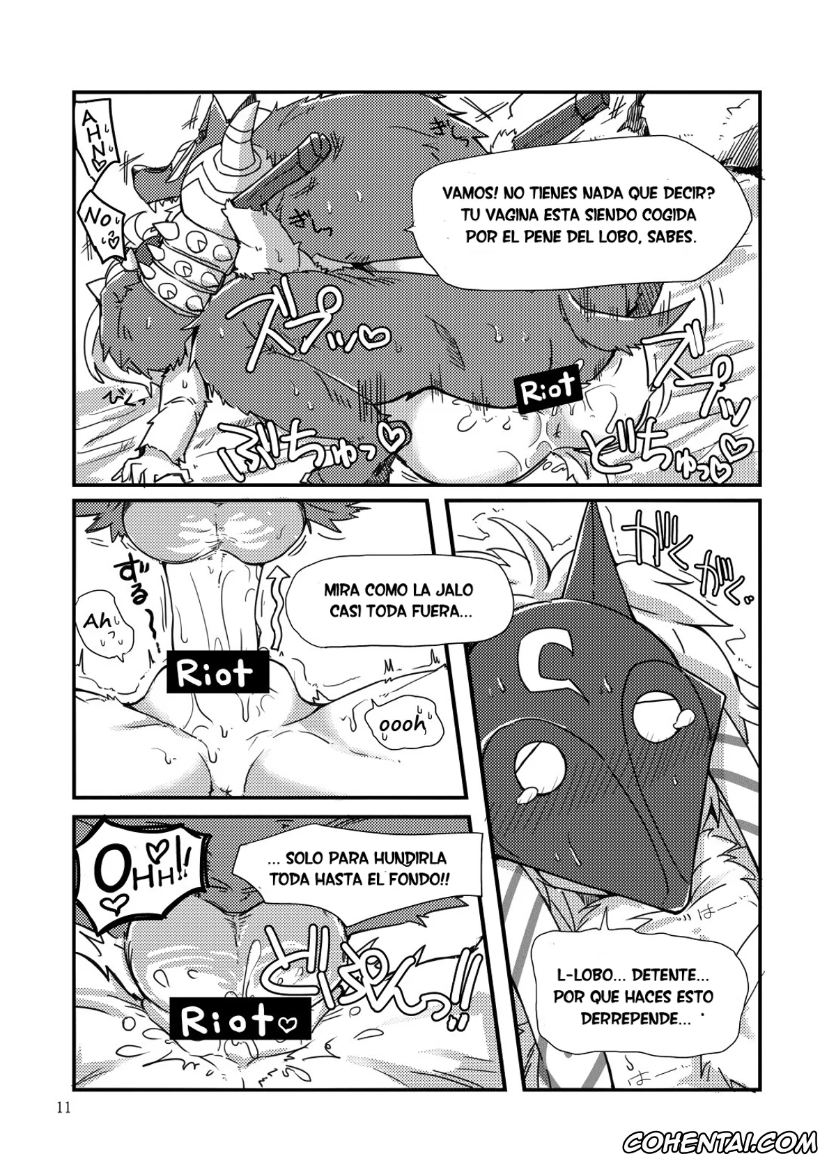 League of Legends hentai, Kindred hentai, Warwick hentai, How does hunger feel? (League of Legends), pagina 9