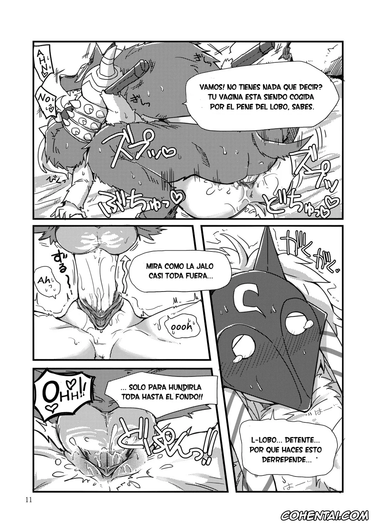 League of Legends hentai, Kindred hentai, Warwick hentai, How does hunger feel? (League of Legends), pagina 9