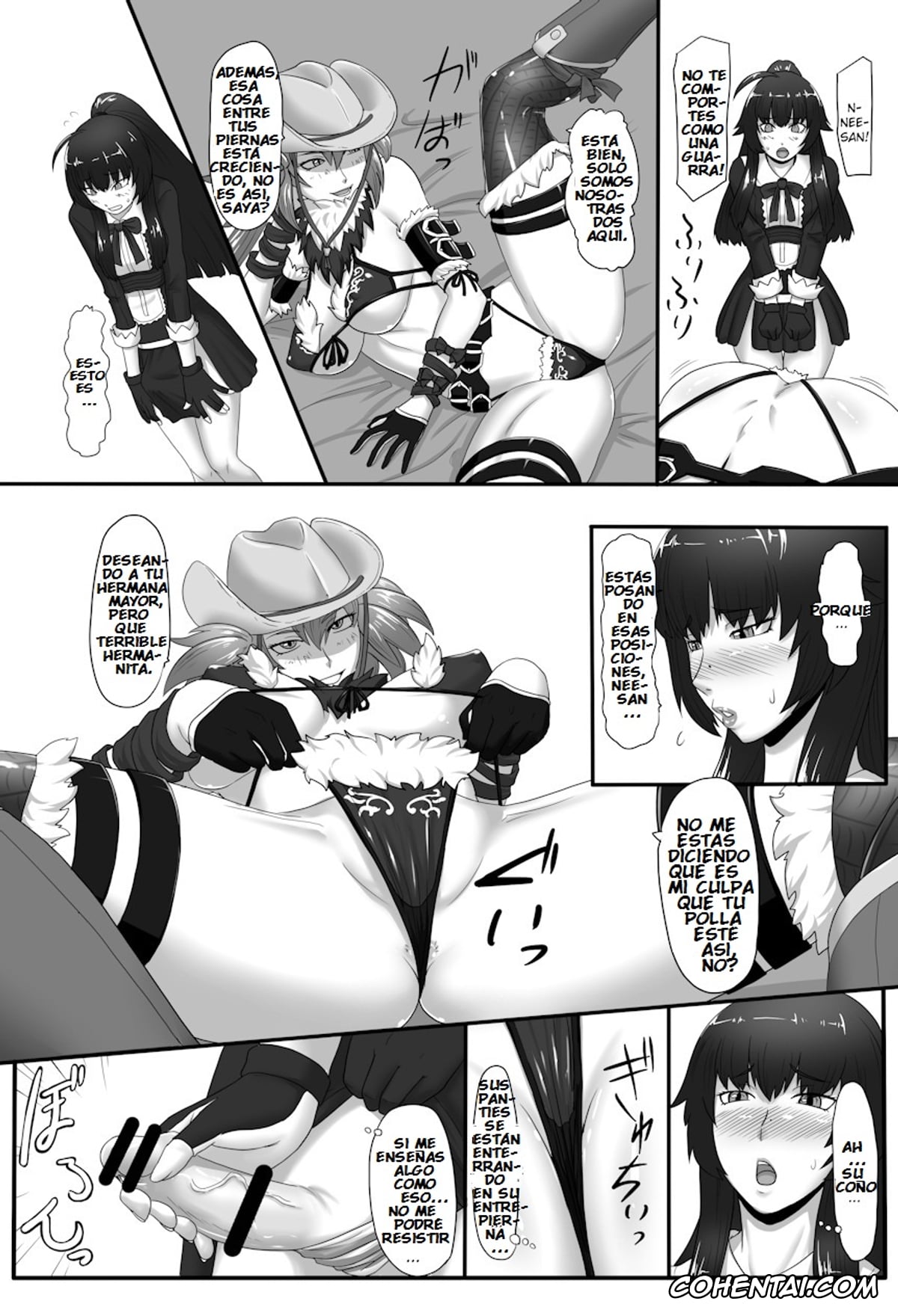 The Onechanbara hentai, RenZetsu no Shimai (The OneeChanbara), pagina 3
