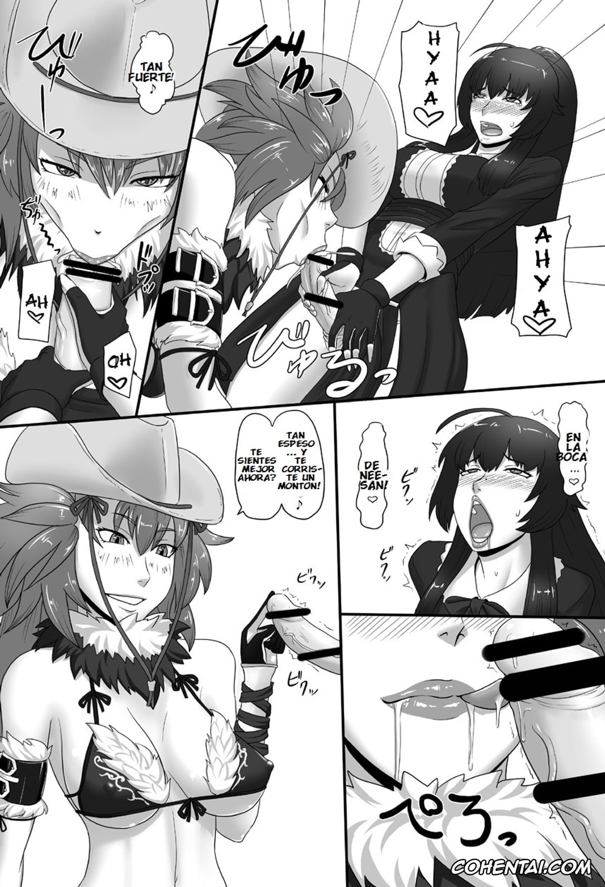 The Onechanbara hentai, RenZetsu no Shimai (The OneeChanbara), pagina 6