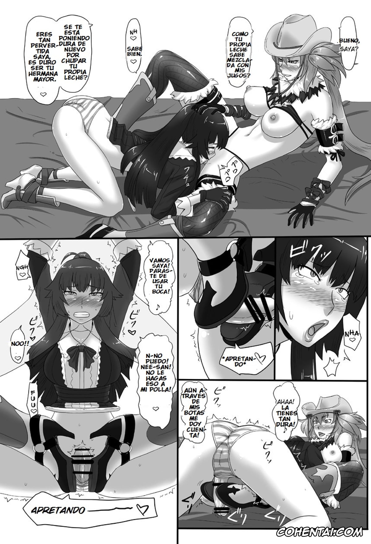 The Onechanbara porno, RenZetsu no Shimai (The OneeChanbara), pagina 14