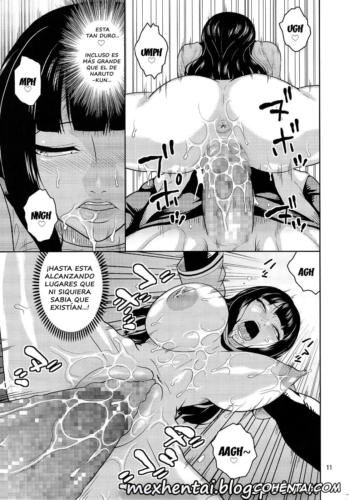 NARUTO hentai, Hinata Hyuga hentai, Hitozuma Hinata no Oku-san Komeya desu. (Naruto), pagina 12