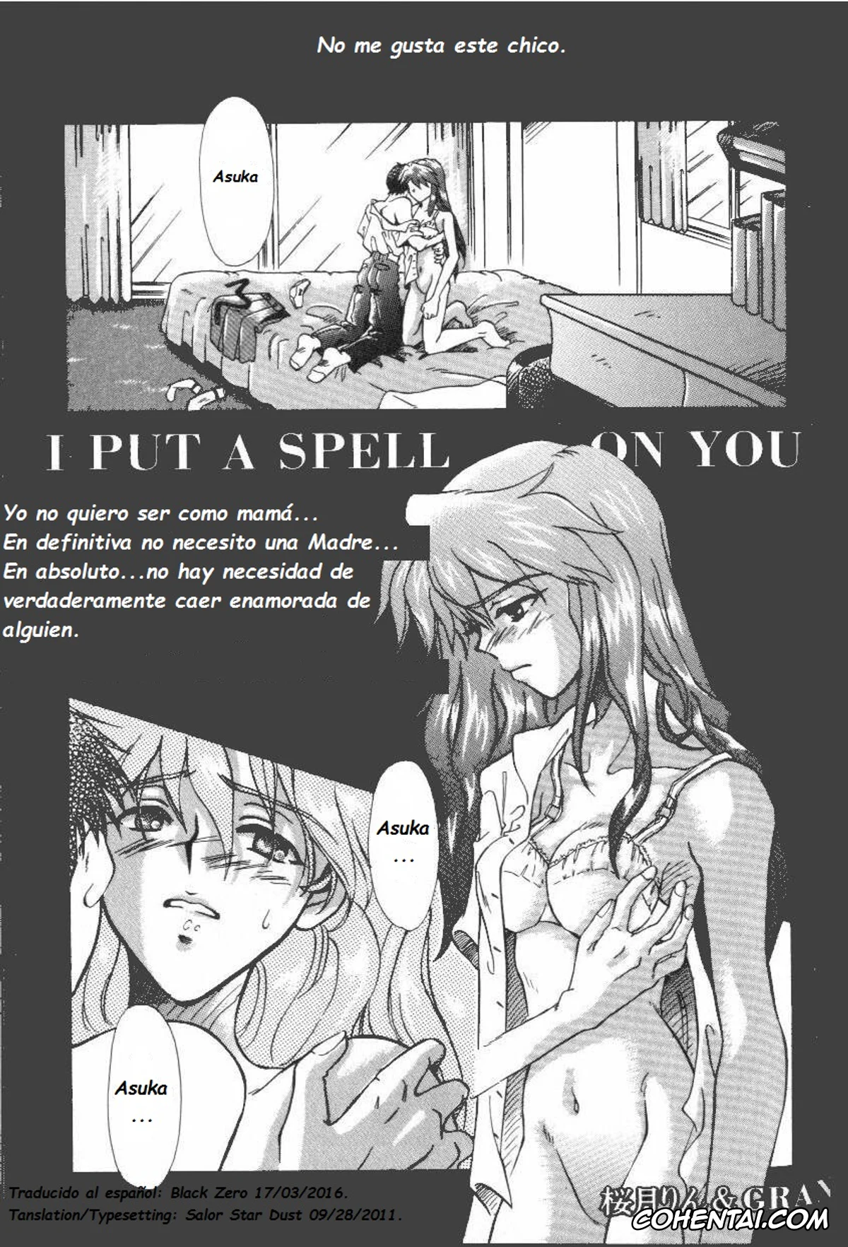 Neon Genesis Evangelion xxx, Asuka Langley Soryu xxx, Shinji Ikari xxx, I Put A Spell On You (ANGELic IMPACT NUMBER 07 – Fukkatsu!! Asuka Hen) (Neon Genesis Evangelion), pagina 1