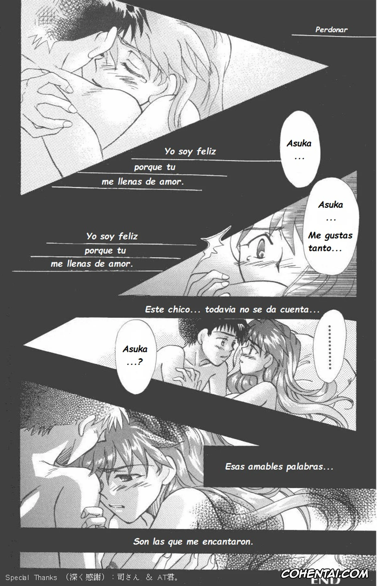 Neon Genesis Evangelion hentai, Asuka Langley Soryu hentai, Shinji Ikari hentai, I Put A Spell On You (ANGELic IMPACT NUMBER 07 – Fukkatsu!! Asuka Hen) (Neon Genesis Evangelion), pagina 6