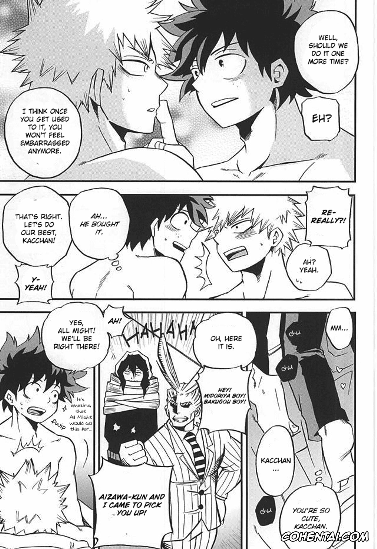 My Hero Academia | Boku No Hero Academia hentai, Izuku Midoriya hentai, Katsuki Bakugou hentai, Otomari Hero (Boku no Hero Academia), pagina 24
