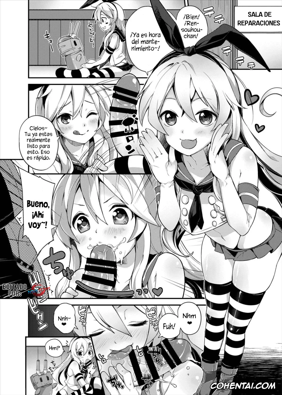 Kantai Collection -KanColle- xxx, Shimakaze xxx, Shimakaze (Kantai Collection Kuchiku Kanmusu Goudoushi Kuchiku Nyannyan) (Kantai Collection -KanColle-), pagina 1