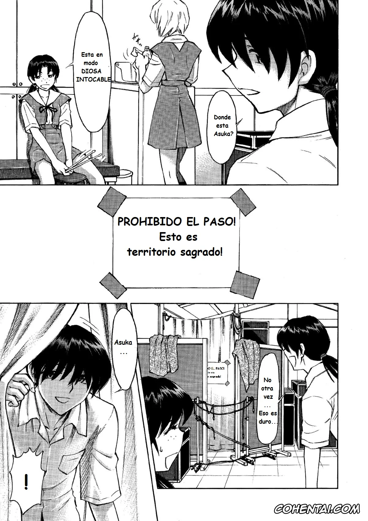 Neon Genesis Evangelion hentai, Asuka Langley Soryu hentai, Hikari Horaki hentai, Rei Ayanami hentai, Ryoji Kaji hentai, Asuka no Toki (Neon Genesis Evangelion), pagina 6