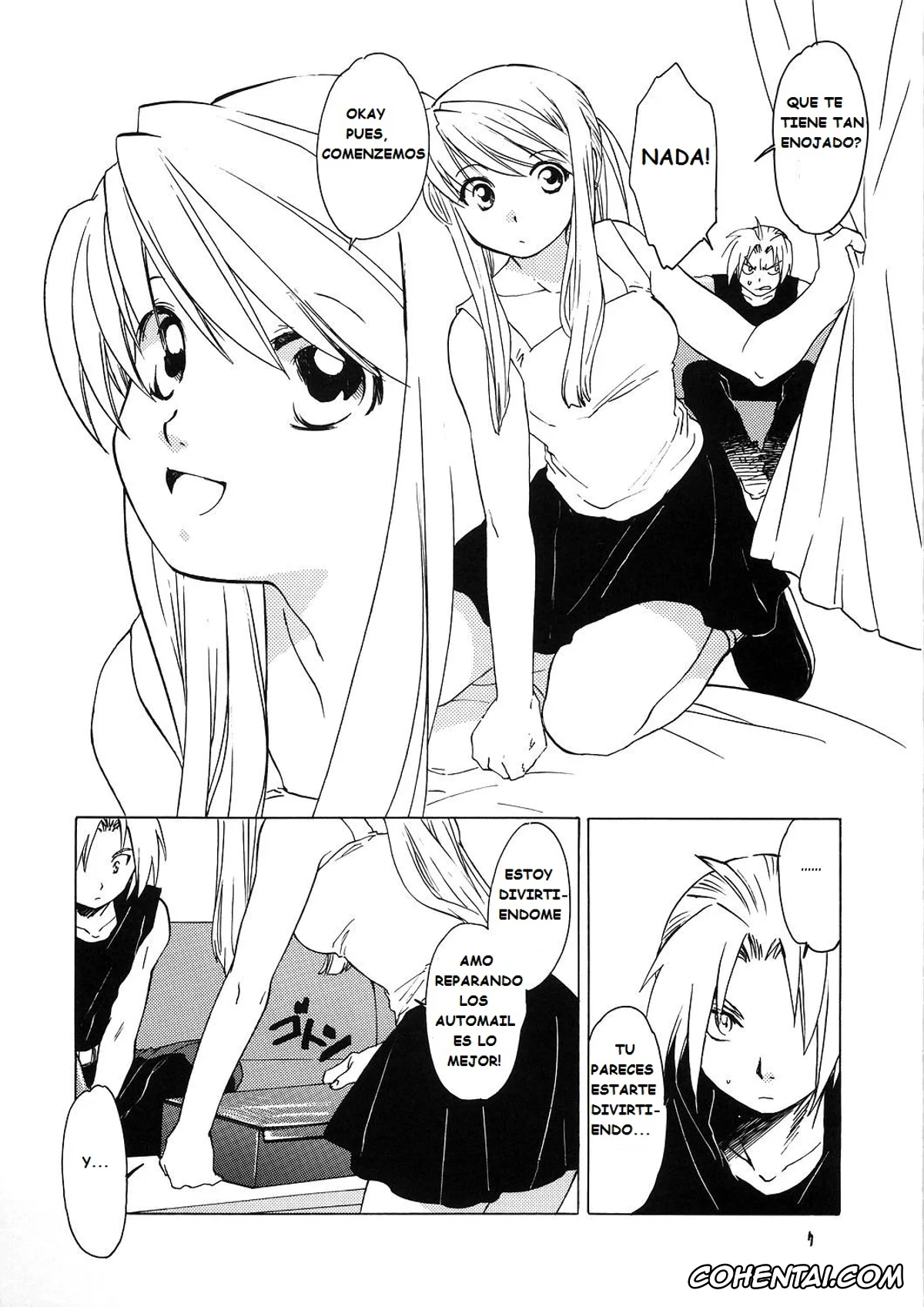 Fullmetal Alchemist | Hagane No Renkinjutsushi xxx, Edward Elric xxx, Winry Rockbell xxx, ED x WIN 1.5 (Fullmetal Alchemist), pagina 7
