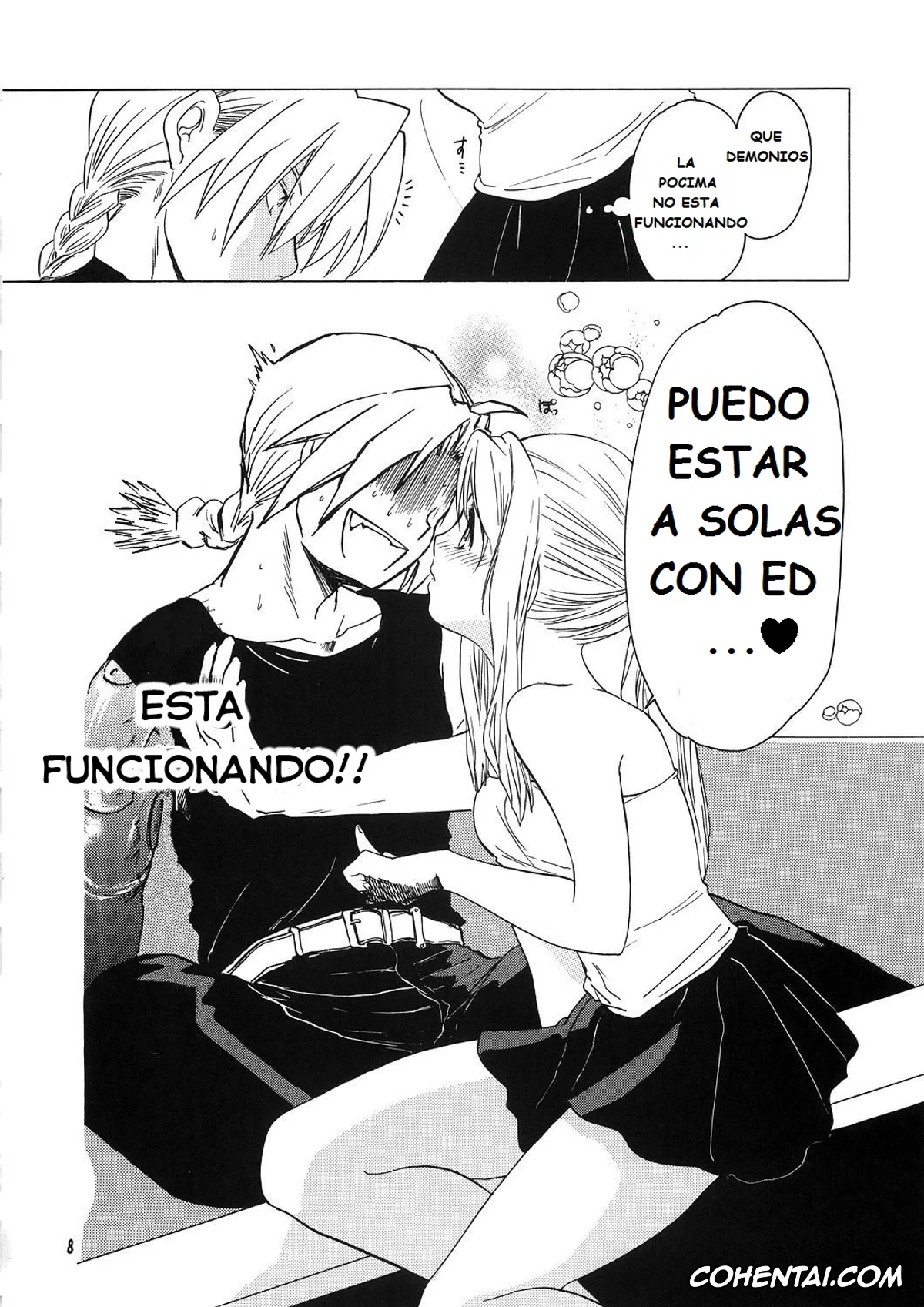 Fullmetal Alchemist | Hagane No Renkinjutsushi porno, Edward Elric porno, Winry Rockbell porno, ED x WIN 1.5 (Fullmetal Alchemist), pagina 8