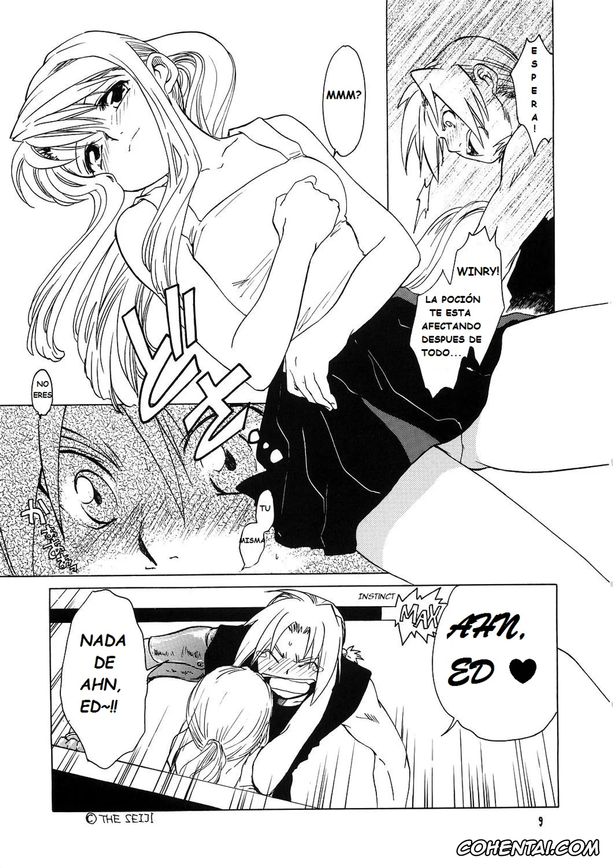 Fullmetal Alchemist | Hagane No Renkinjutsushi hentai, Edward Elric hentai, Winry Rockbell hentai, ED x WIN 1.5 (Fullmetal Alchemist), pagina 9