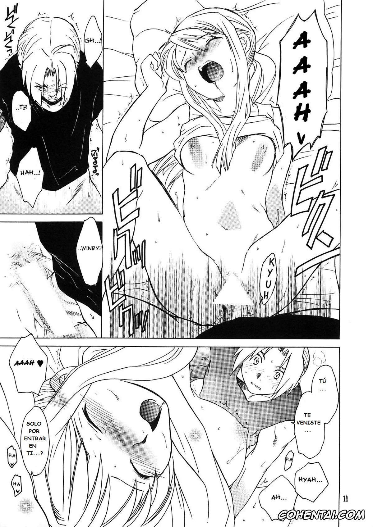 Fullmetal Alchemist | Hagane No Renkinjutsushi porno, Edward Elric porno, Winry Rockbell porno, ED x WIN 1.5 (Fullmetal Alchemist), pagina 11