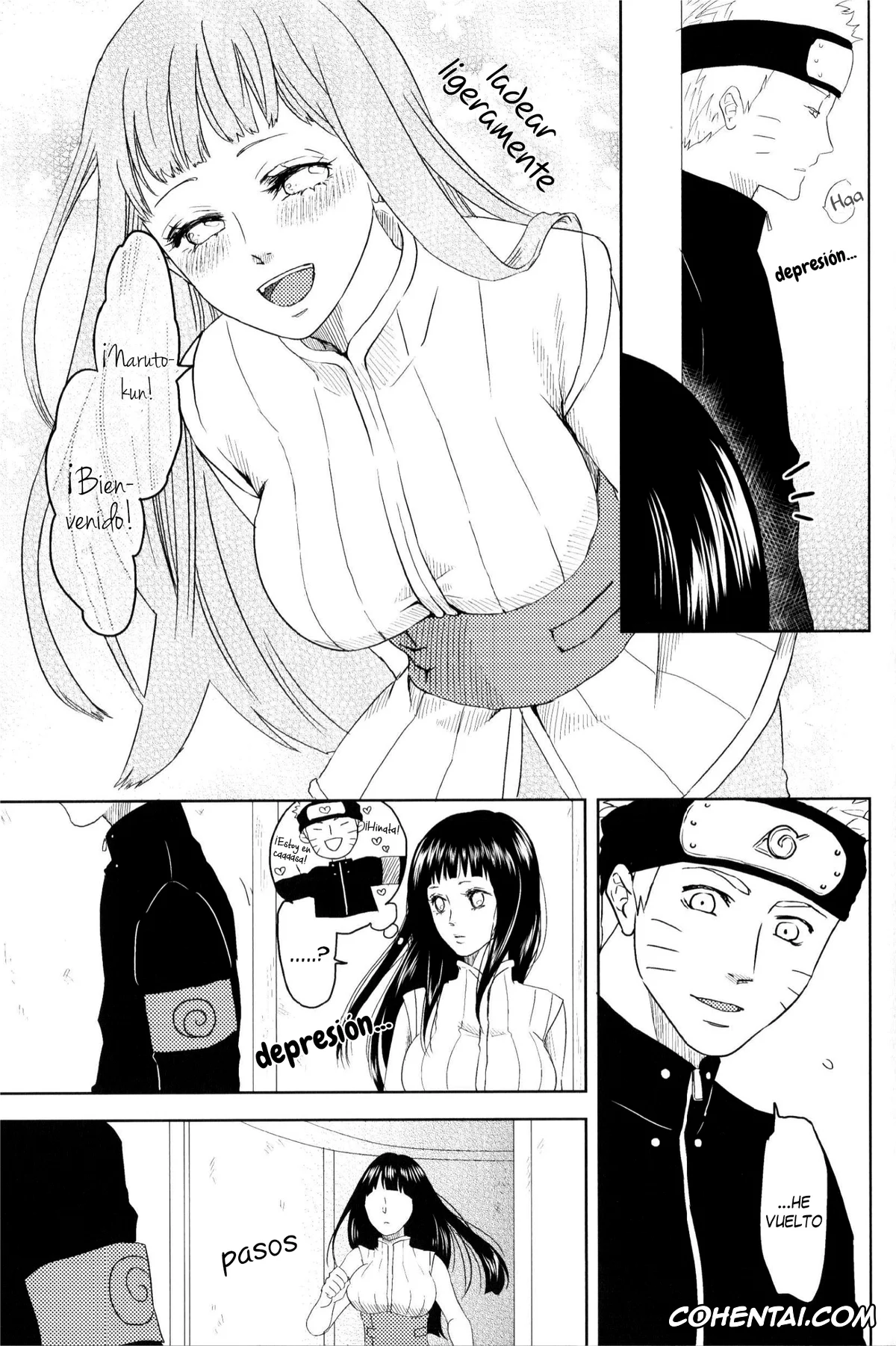 NARUTO hentai, Hinata Hyuga hentai, Naruto Uzumaki hentai, Junketsu Patience (Naruto), pagina 12