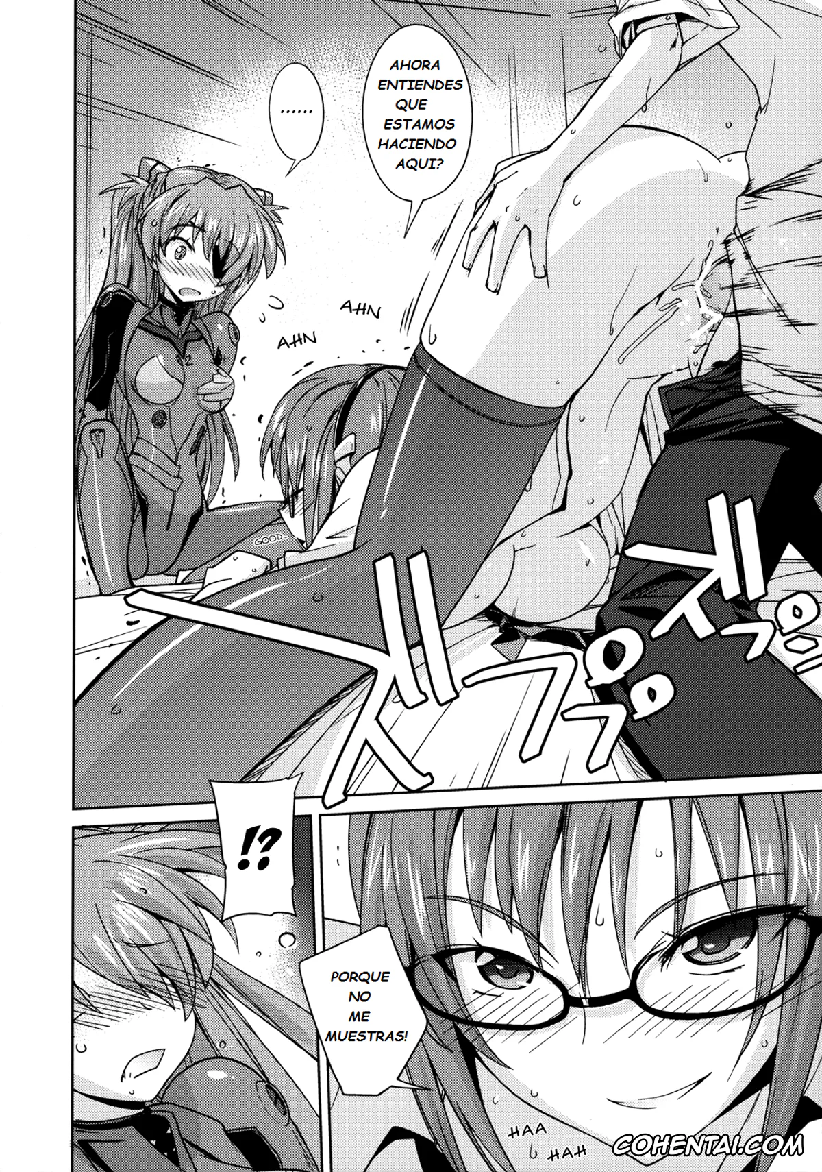 Neon Genesis Evangelion porno, Asuka Langley Soryu porno, Mari Illustrious Makinami porno, Shinji Ikari porno, Poyopacho AM (Neon Genesis Evangelion), pagina 11