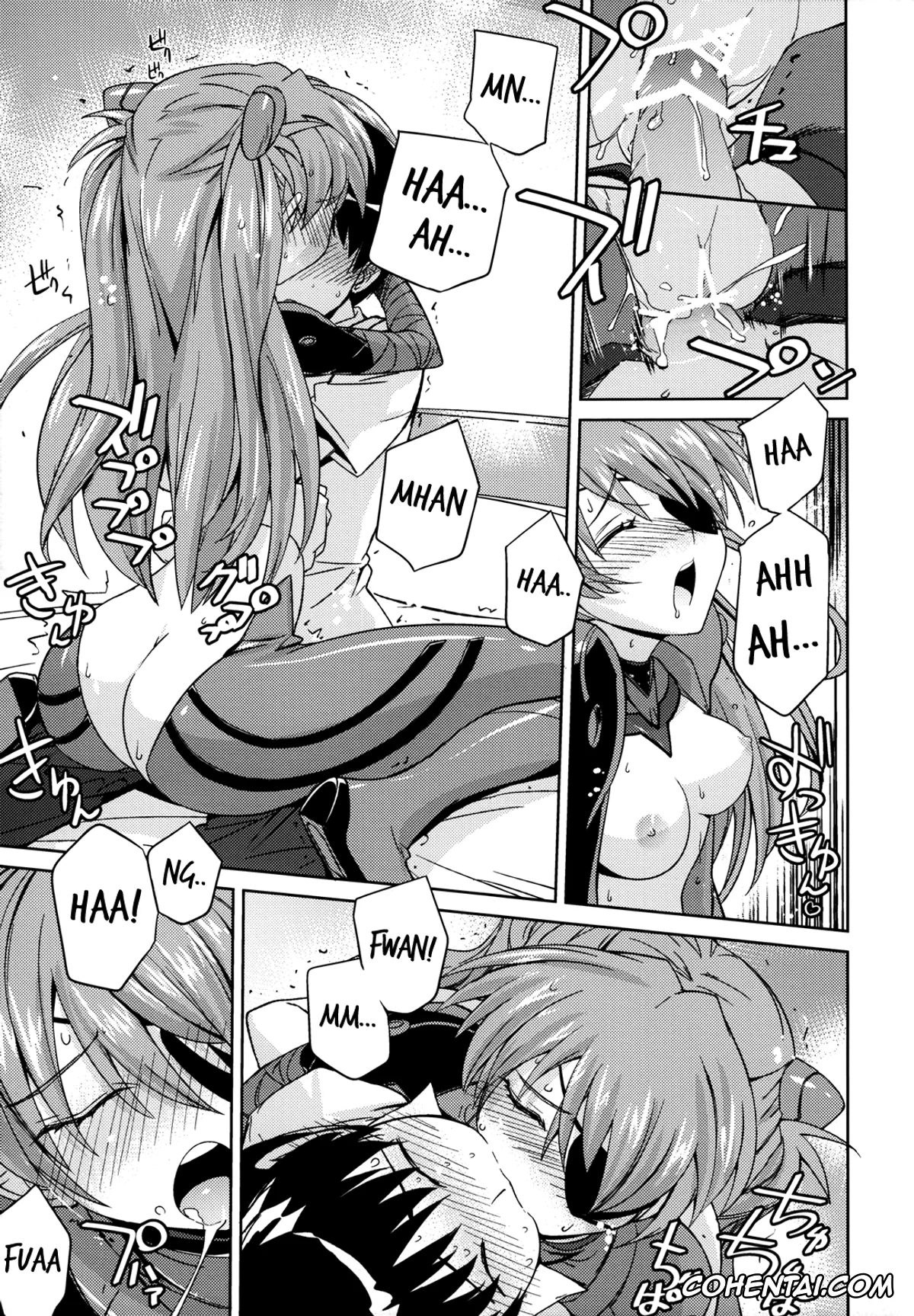 Neon Genesis Evangelion porno, Asuka Langley Soryu porno, Mari Illustrious Makinami porno, Shinji Ikari porno, Poyopacho AM (Neon Genesis Evangelion), pagina 14