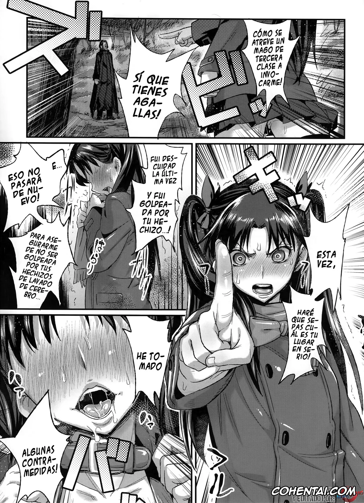 Fate/stay night hentai, Rin Tosaka hentai, Saber | Arturia Pendragon hentai, Shirou Emiya hentai, Taihai no Susume (Fate/stay night), pagina 3