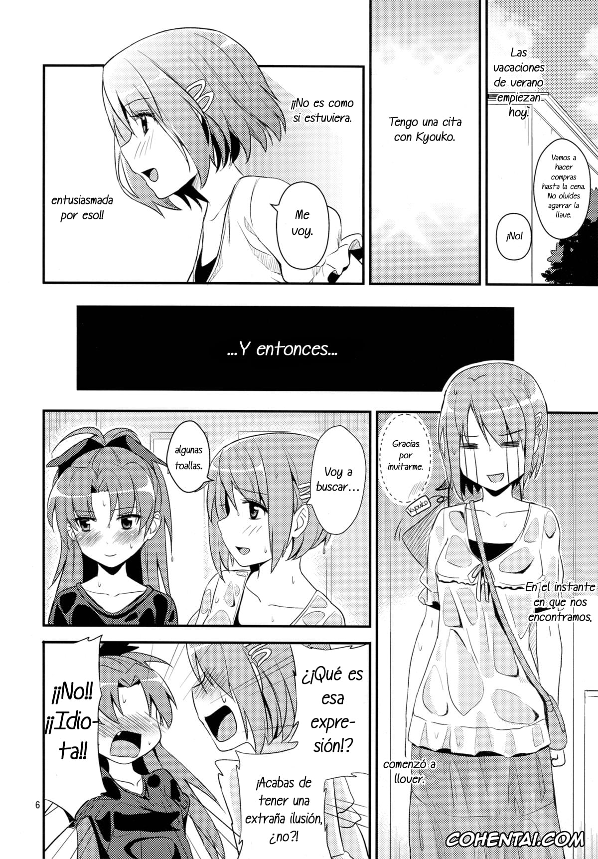 Puella Magi Madoka Magica porno, Kyouko Sakura porno, Sayaka Miki porno, Futarikkiri no MIDSUMMER (Puella Magi Madoka Magica), pagina 5