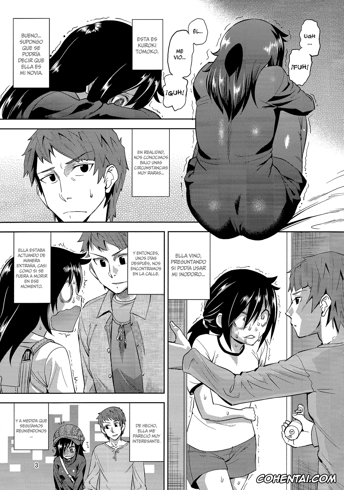 Watashi ga Motenai no wa Dou Kangaetemo Omaera ga Warui! xxx, Tomoko Kuroki xxx, Mesubuta to Yonde (Watashi ga Motenai no wa Dou Kangaetemo Omaera ga Warui!), pagina 4