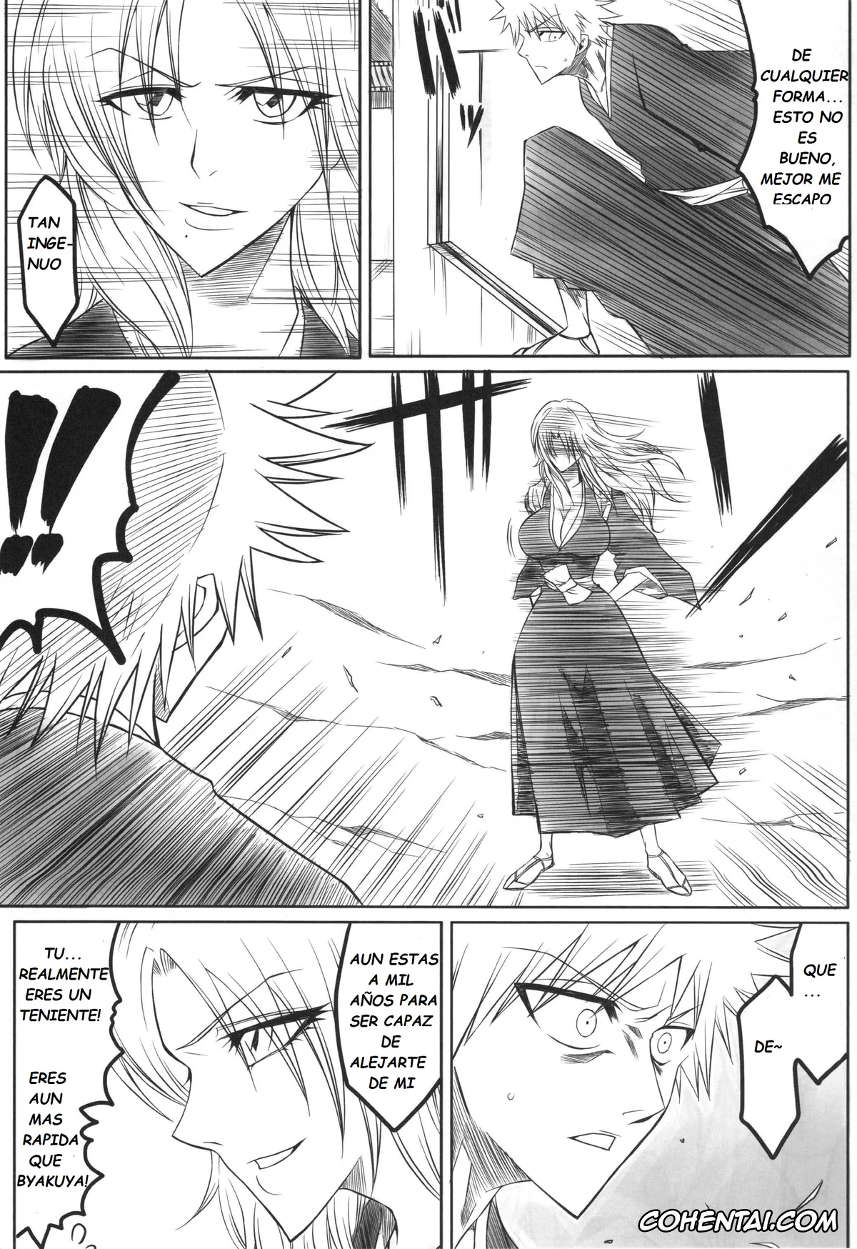 Bleach porno, Ichigo Kurosaki porno, Orihime Inoue porno, Rangiku Matsumoto porno, Ori (Bleach), pagina 8