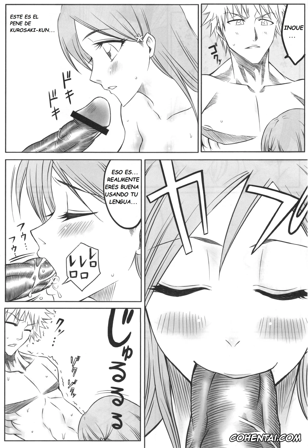 Bleach porno, Ichigo Kurosaki porno, Orihime Inoue porno, Rangiku Matsumoto porno, Ori (Bleach), pagina 11