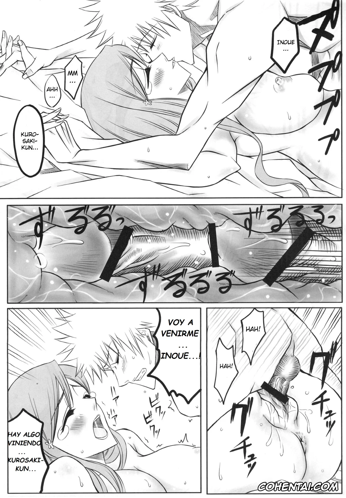 Bleach porno, Ichigo Kurosaki porno, Orihime Inoue porno, Rangiku Matsumoto porno, Ori (Bleach), pagina 20