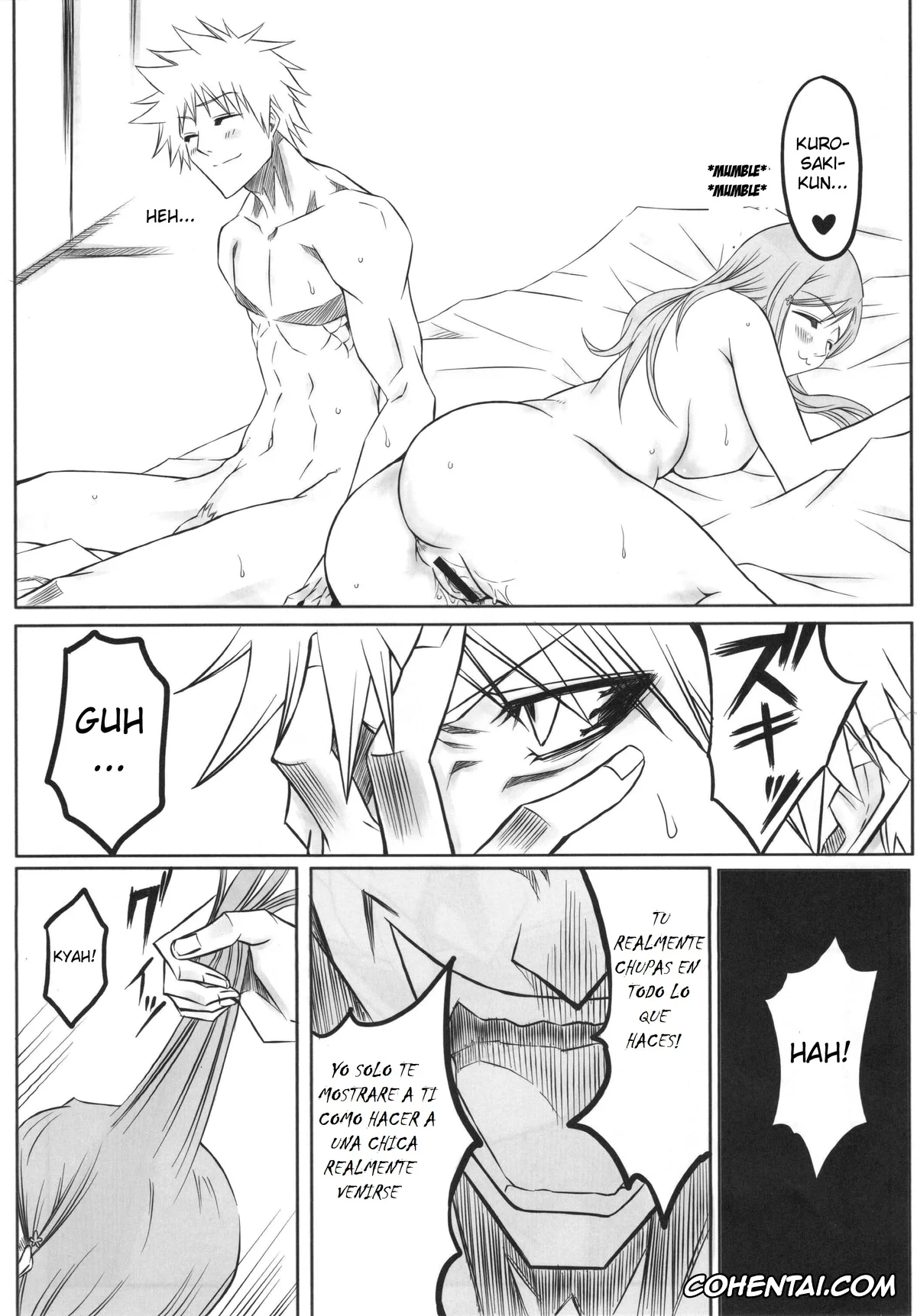 Bleach xxx, Ichigo Kurosaki xxx, Orihime Inoue xxx, Rangiku Matsumoto xxx, Ori (Bleach), pagina 22