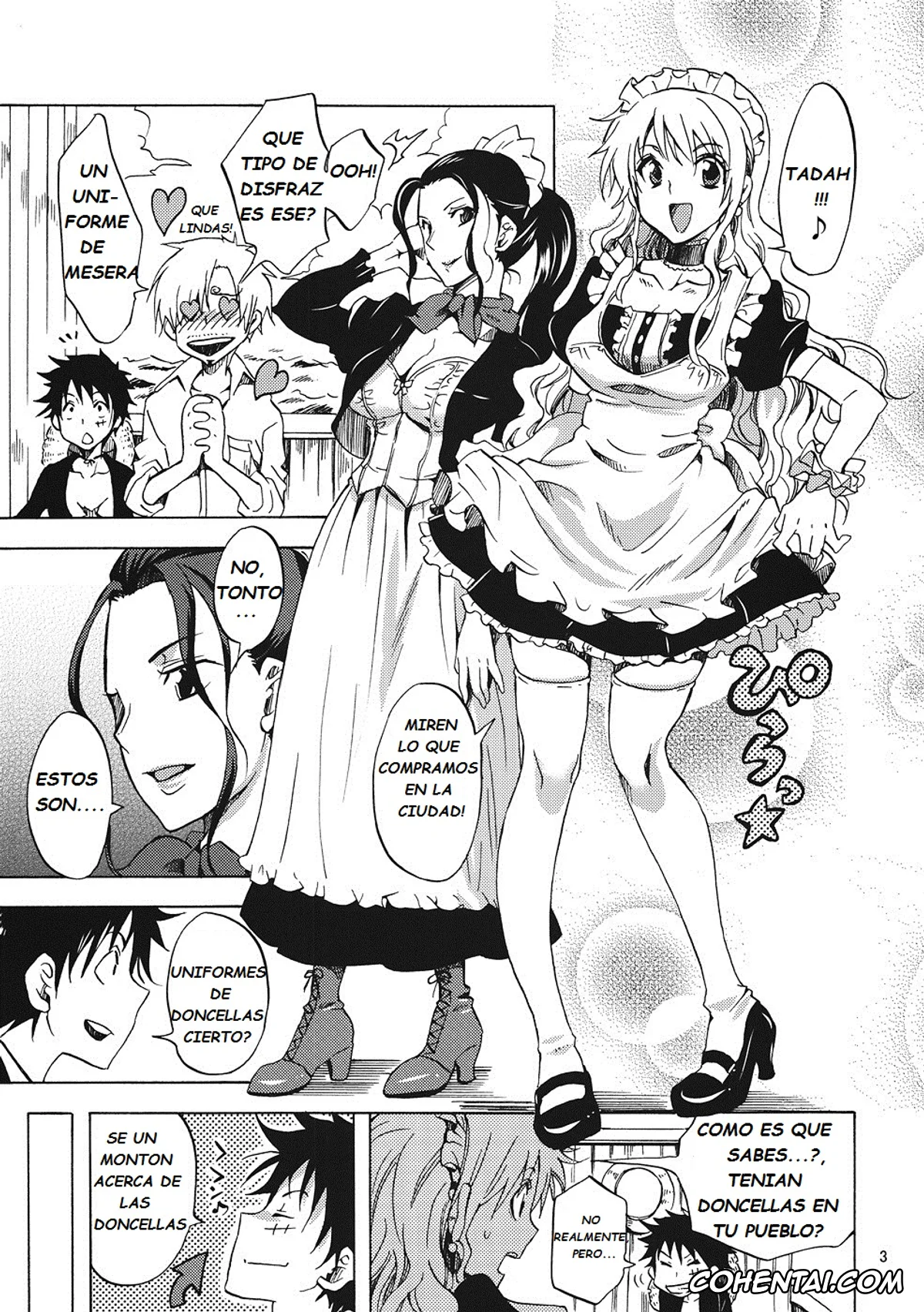 One Piece porno, Boa Hancock porno, Monkey D. Luffy porno, Gohoushi Jotei (One Piece), pagina 2