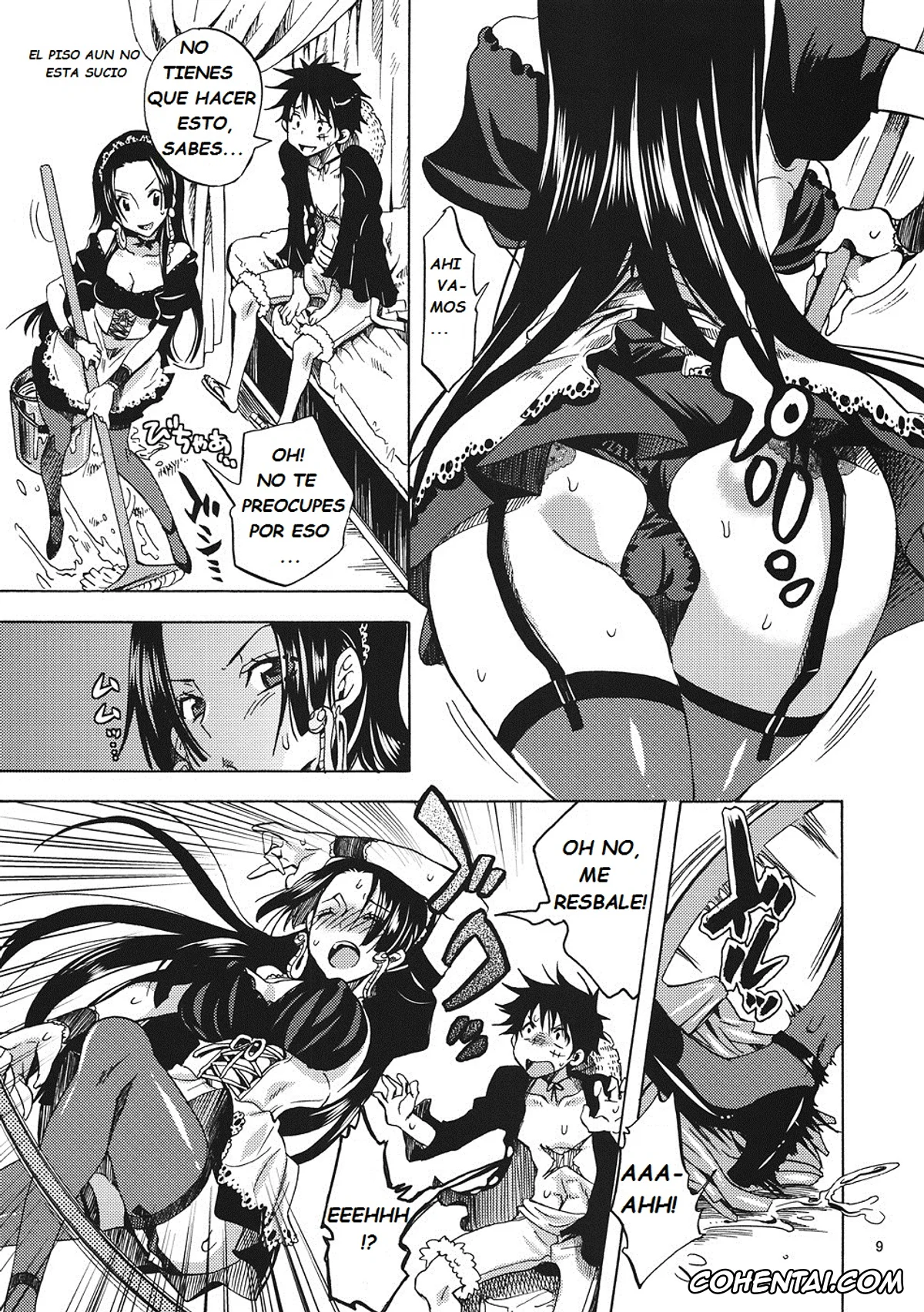 One Piece porno, Boa Hancock porno, Monkey D. Luffy porno, Gohoushi Jotei (One Piece), pagina 8
