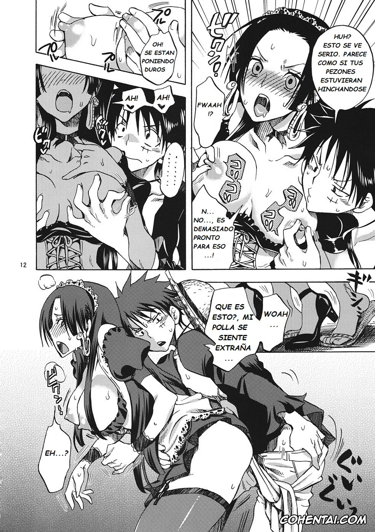One Piece porno, Boa Hancock porno, Monkey D. Luffy porno, Gohoushi Jotei (One Piece), pagina 11