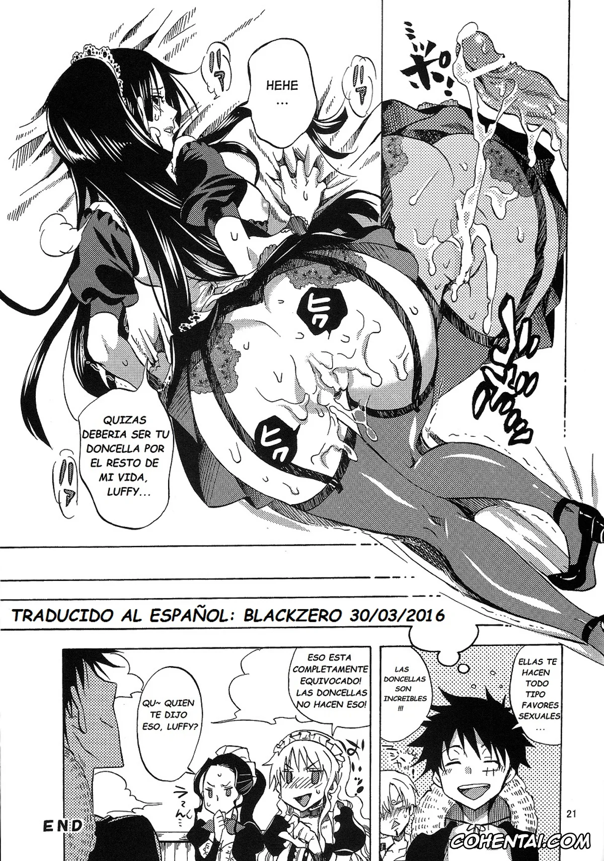 One Piece porno, Boa Hancock porno, Monkey D. Luffy porno, Gohoushi Jotei (One Piece), pagina 20