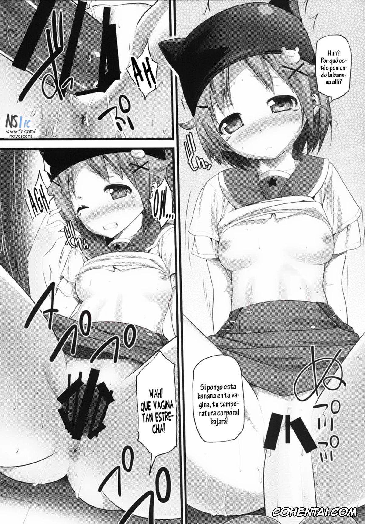 Gakkou Gurashi! porno, Yuki Takeya porno, Banana wa Oyatsu ni Hairimasen (Gakkou Gurashi!), pagina 11