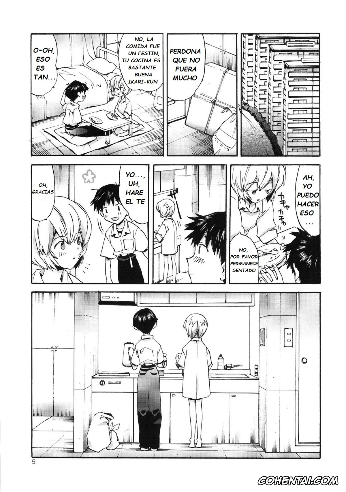 Neon Genesis Evangelion xxx, Rei Ayanami xxx, Shinji Ikari xxx, Shinji to Ayanami ga Love Love | Love Rei X Shinji (Neon Genesis Evangelion), pagina 4