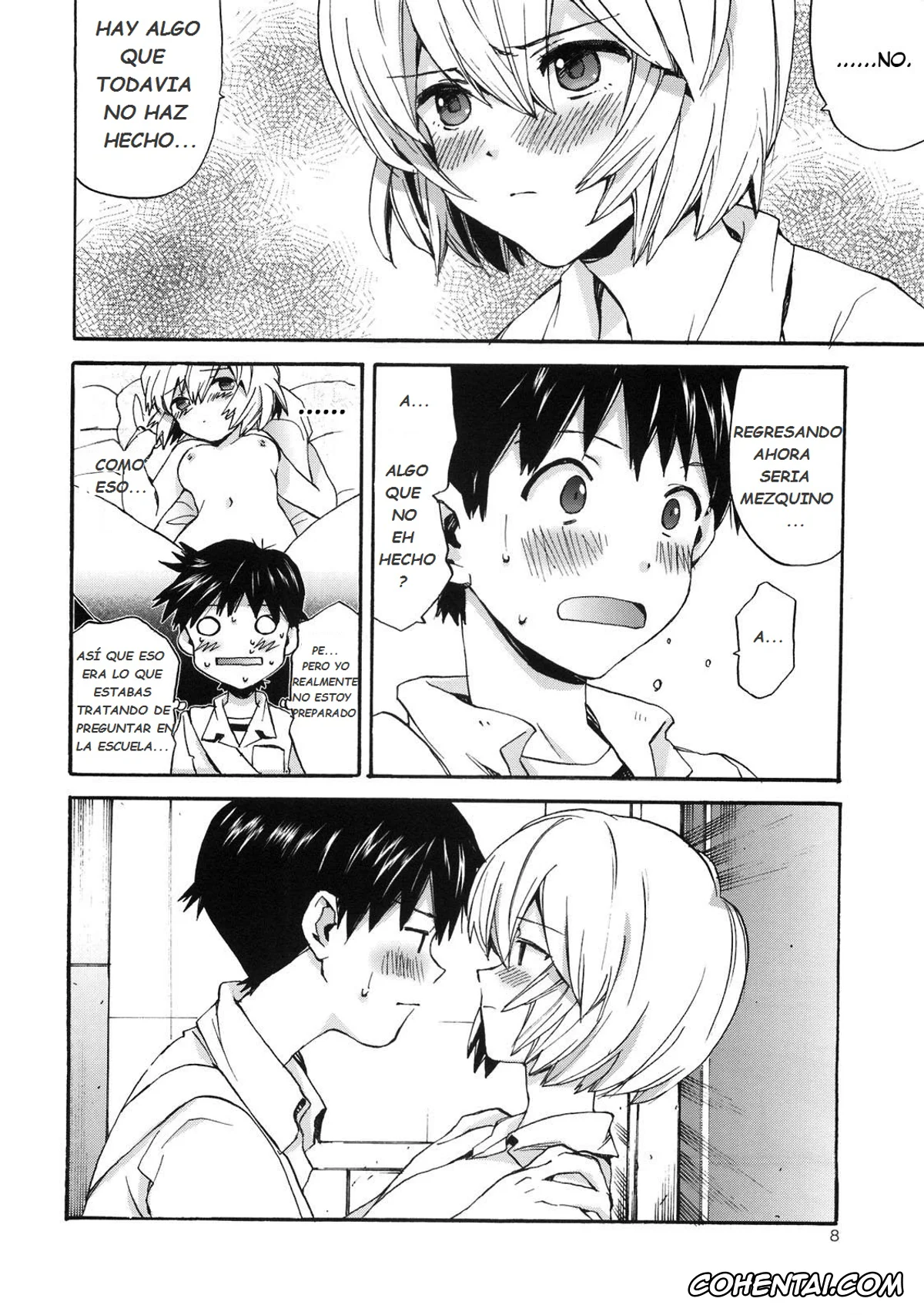 Neon Genesis Evangelion xxx, Rei Ayanami xxx, Shinji Ikari xxx, Shinji to Ayanami ga Love Love | Love Rei X Shinji (Neon Genesis Evangelion), pagina 7