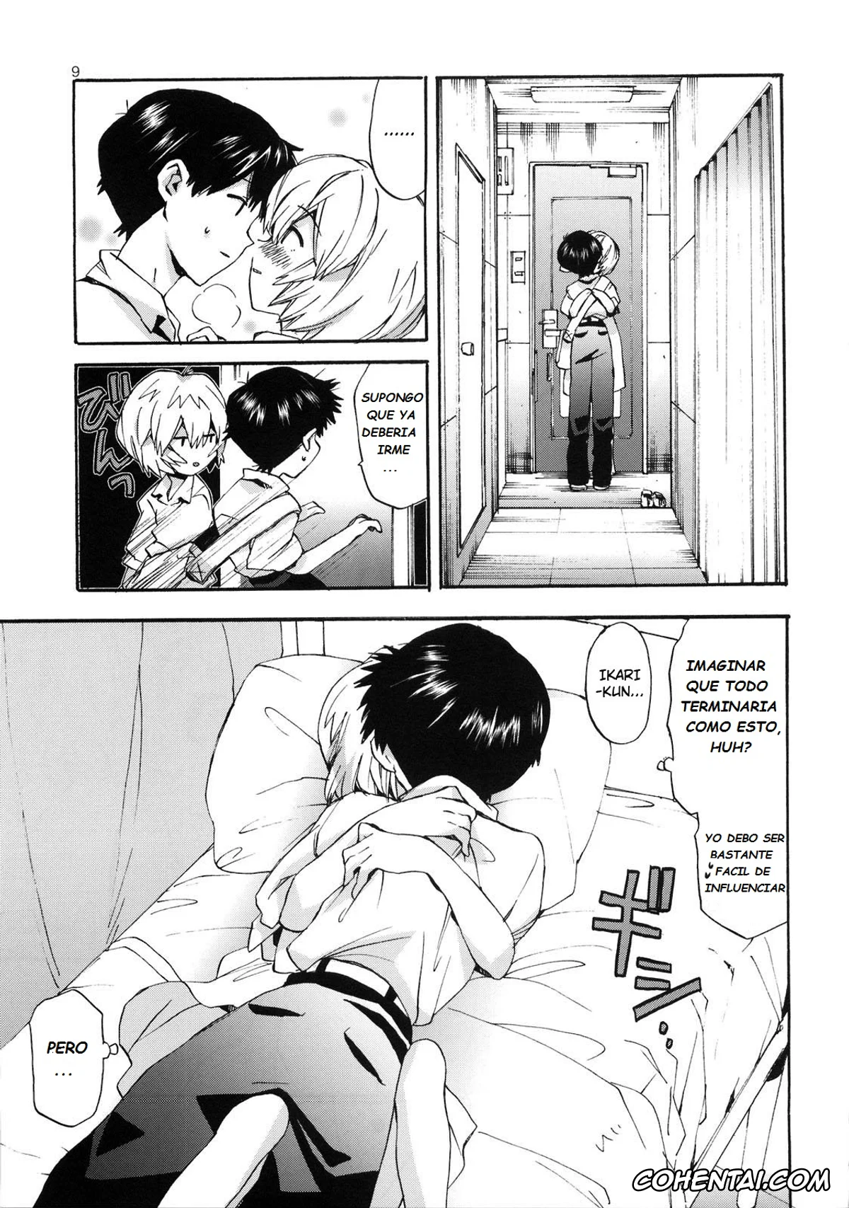 Neon Genesis Evangelion porno, Rei Ayanami porno, Shinji Ikari porno, Shinji to Ayanami ga Love Love | Love Rei X Shinji (Neon Genesis Evangelion), pagina 8