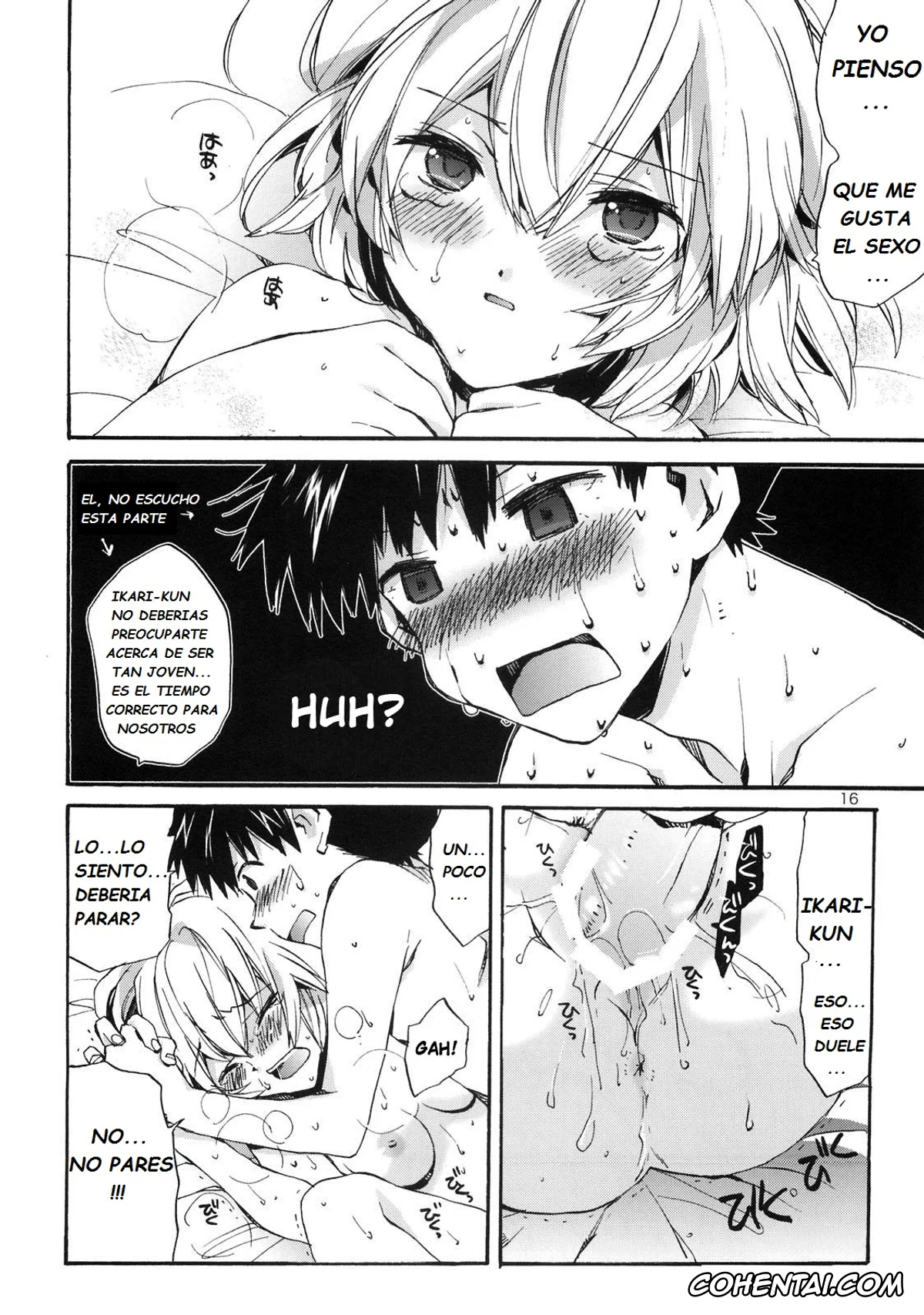 Neon Genesis Evangelion hentai, Rei Ayanami hentai, Shinji Ikari hentai, Shinji to Ayanami ga Love Love | Love Rei X Shinji (Neon Genesis Evangelion), pagina 15