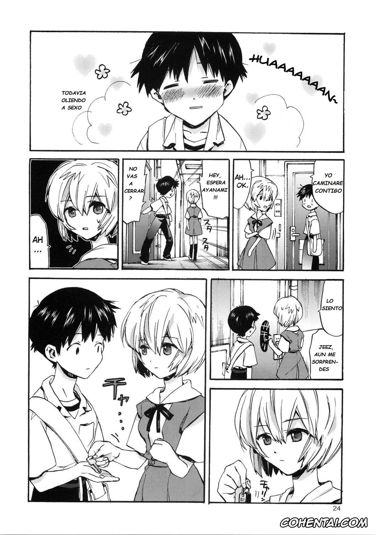 Neon Genesis Evangelion porno, Rei Ayanami porno, Shinji Ikari porno, Shinji to Ayanami ga Love Love | Love Rei X Shinji (Neon Genesis Evangelion), pagina 23