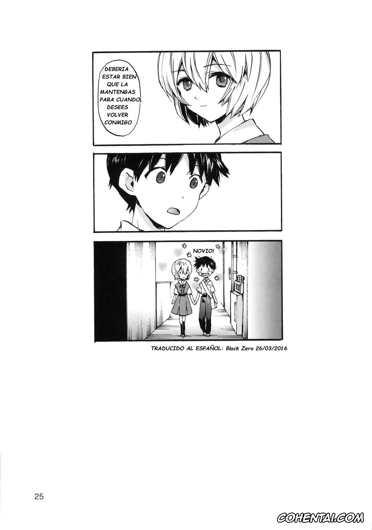 Neon Genesis Evangelion hentai, Rei Ayanami hentai, Shinji Ikari hentai, Shinji to Ayanami ga Love Love | Love Rei X Shinji (Neon Genesis Evangelion), pagina 24