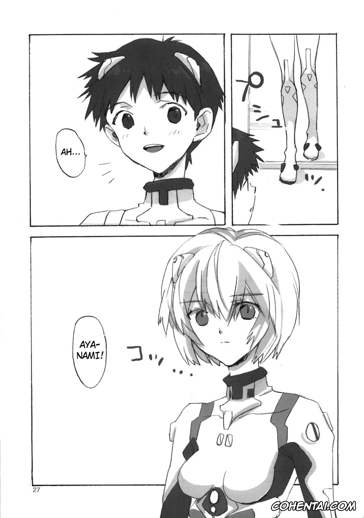 Neon Genesis Evangelion porno, Rei Ayanami porno, Shinji Ikari porno, Shinji to Ayanami ga Love Love | Love Rei X Shinji (Neon Genesis Evangelion), pagina 26